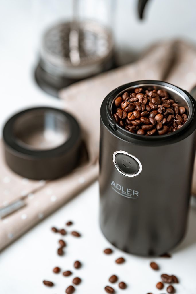 Macinacaffè Adler AD 4446: Il Tuo Caffè Fresco Ogni Mattina, Con Macinatura A Prova Di Sicurezza!