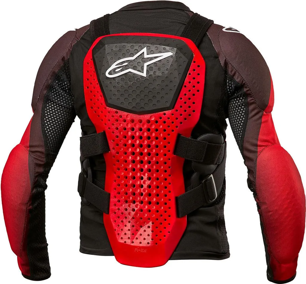 Alpinestars Bionic Tech : Veste de protection moto ventilée Rouge/Noir - 2