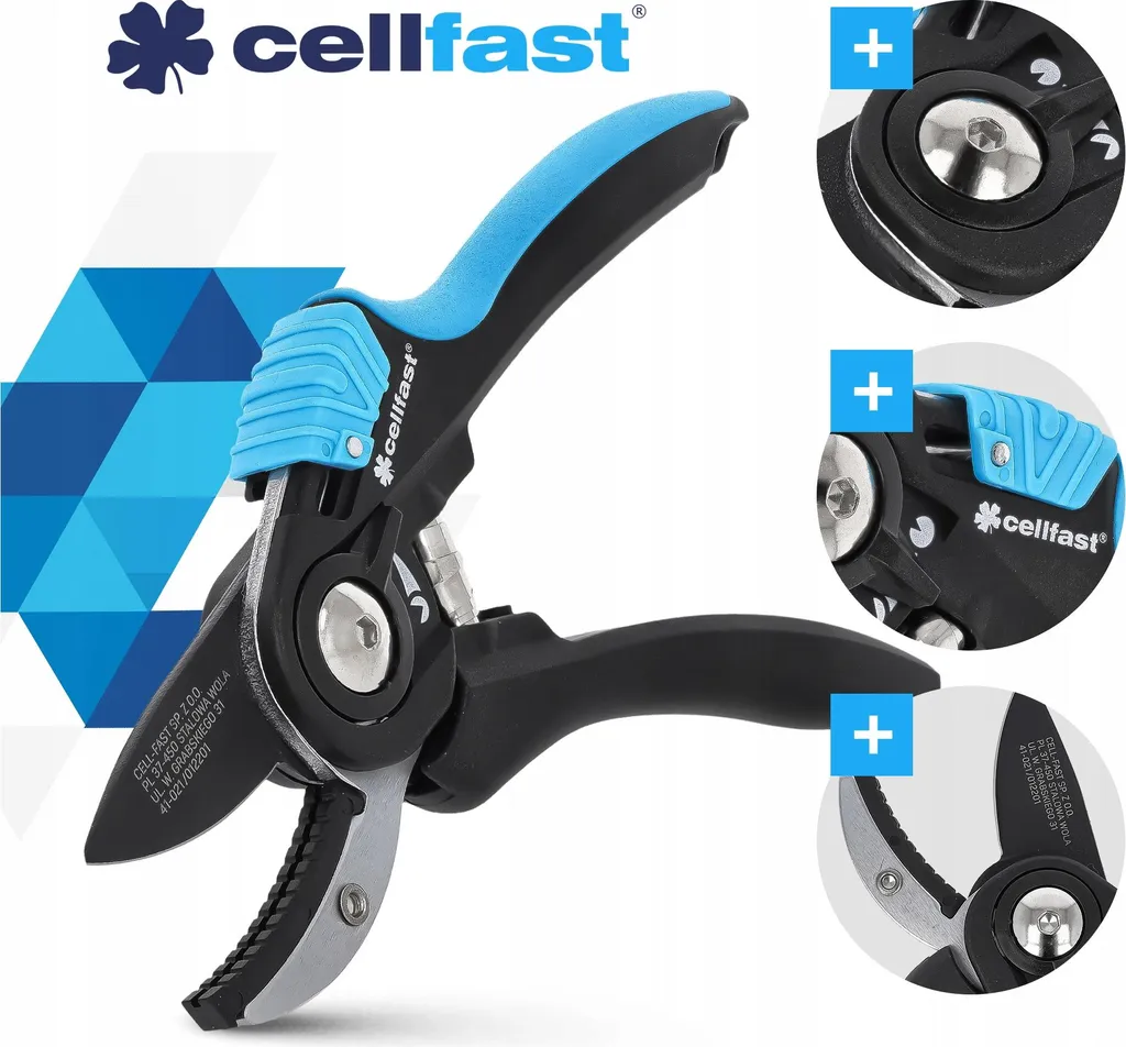Forbici da Giardinaggio Cellfast Ergo 41-021 | Comfort e Precisione - 8