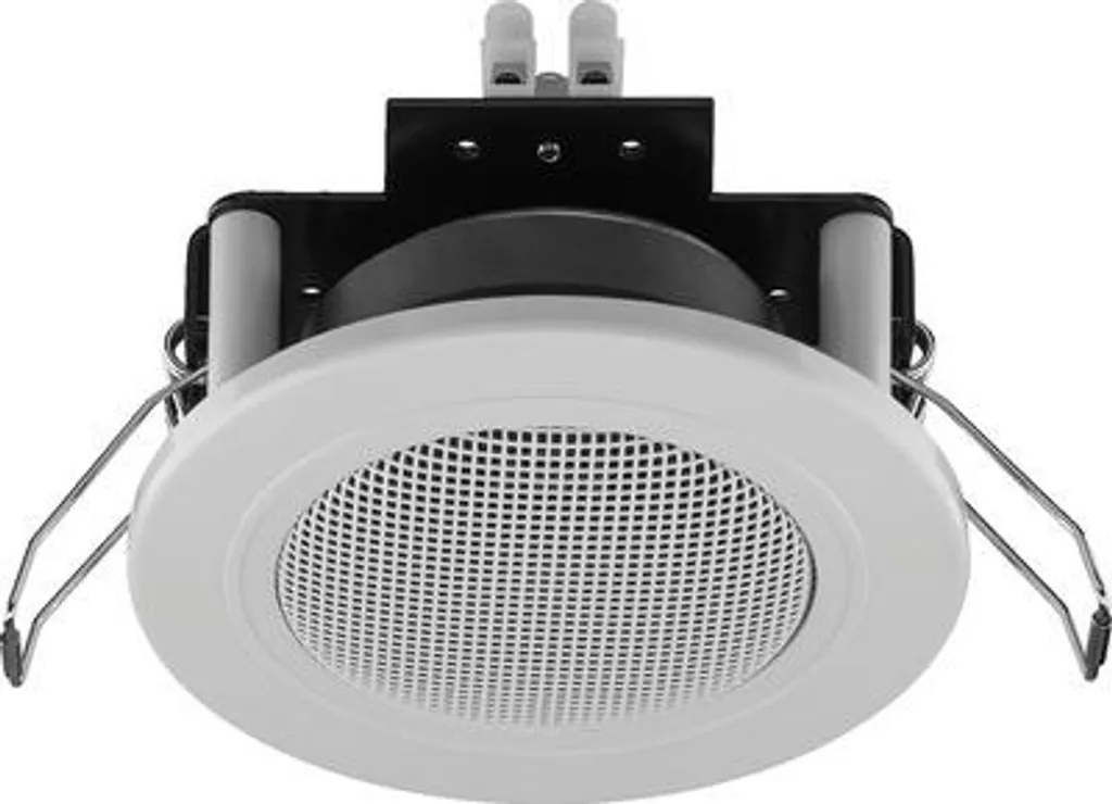 Haut-parleur de plafond Monacor SPE-82/WS encastrable blanc