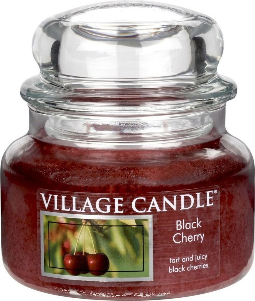 Village Candle Jar Small Black Cherry 254g