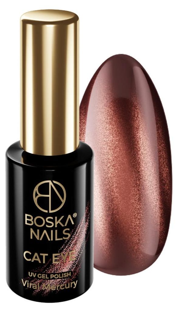Boska Nails UV/LED Hybrid-Nagellack Cat eye Viral Mercury Produktbild 