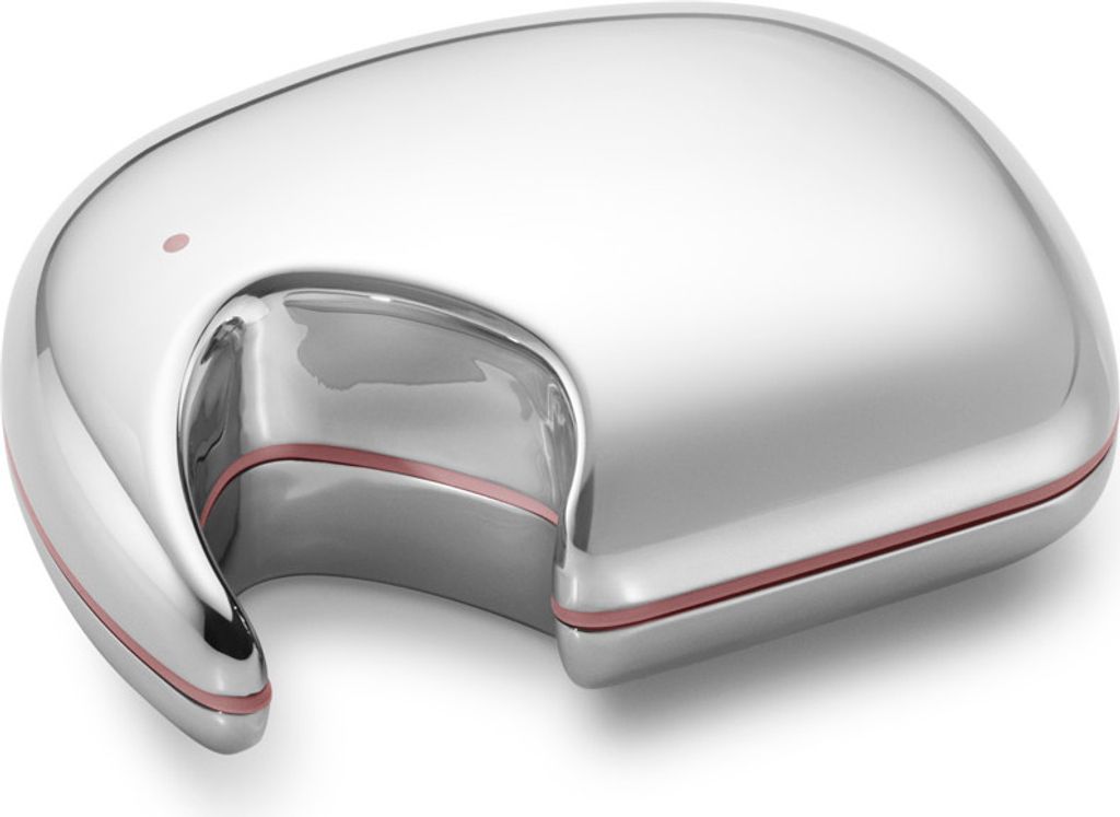 Georg Jensen ELEPHANT KEEPSAKE BOX STAINLESS STEEL & SILICONE LIGHT PINK 10019780