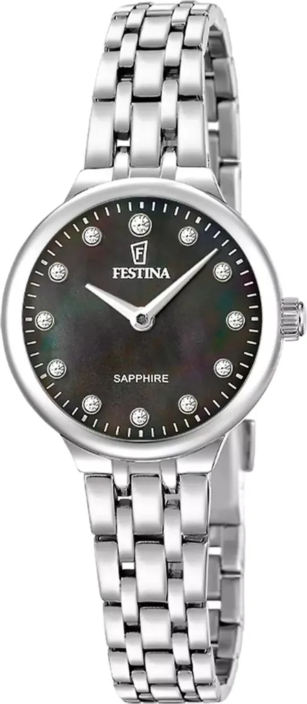 FESTINA Orologio da donna Mademoiselle acciaio nero F20744/6 - 1