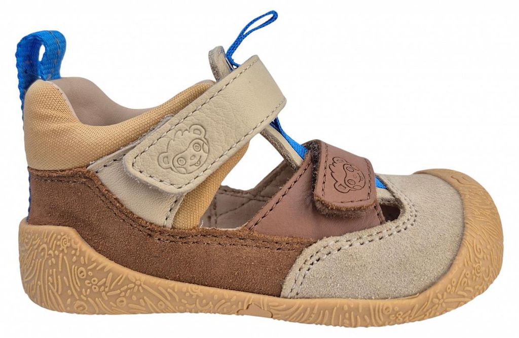 Affenzahn Leder FREELY Sandale Beige in Gr. 23 Produktbild 