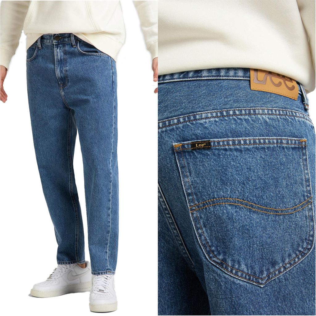 LEE, Herren Jeanshosen, Loose fit, EASTON, W30 L34, Blau, Jeans, baggyjeans, buggy