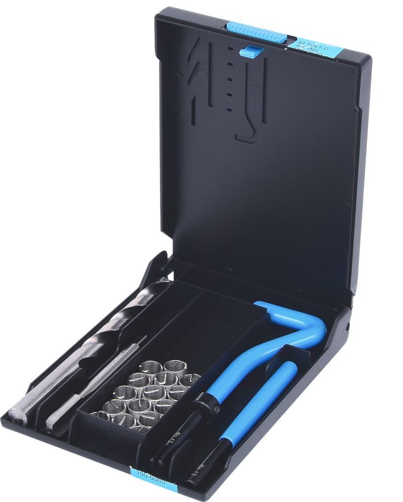 KS Tools Nirostahl Gewinde-Reparatur-Satz M10x1,0x14 mm, 19-tlg.