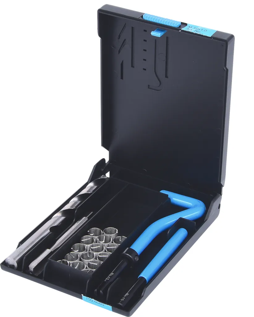 Set Riparazione Filetti KS TOOLS 150.6060 M10x1.0x14mm - Professionale