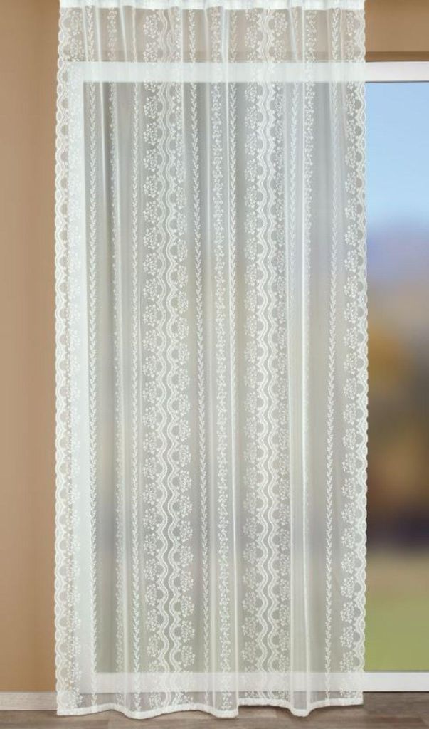 Fertigschal "Carmen" mit Gardinenband - Gardine von Albani: 225x140cm / Beere Größe (HxB): 225x140cm Farbe: Beere