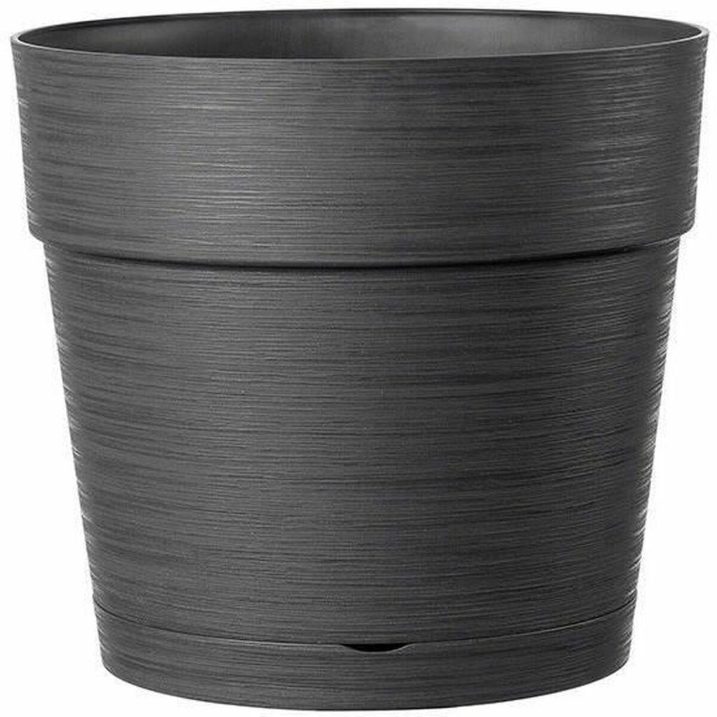 Blumentopf Deroma Schwarz 48 x 43 cm 58 L