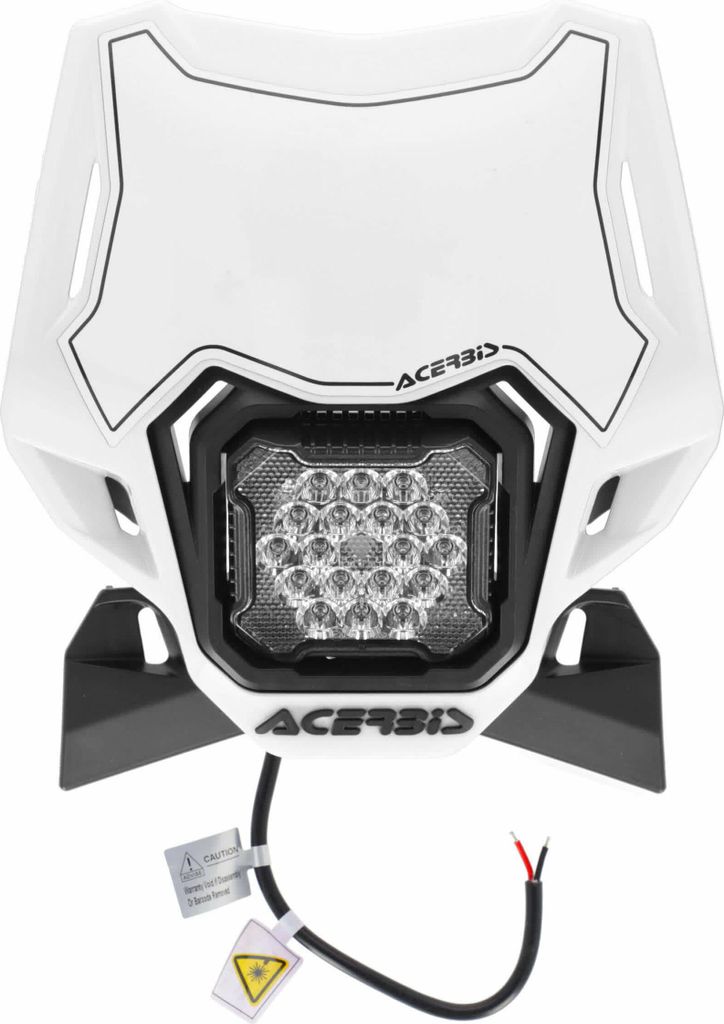 ACERBIS VSL Lumen-X Scheinwerfer Weiß/Schwarz