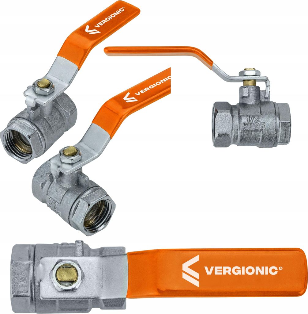 Vergionic 0138 Kugelhahn 1/2" mit Dichtung