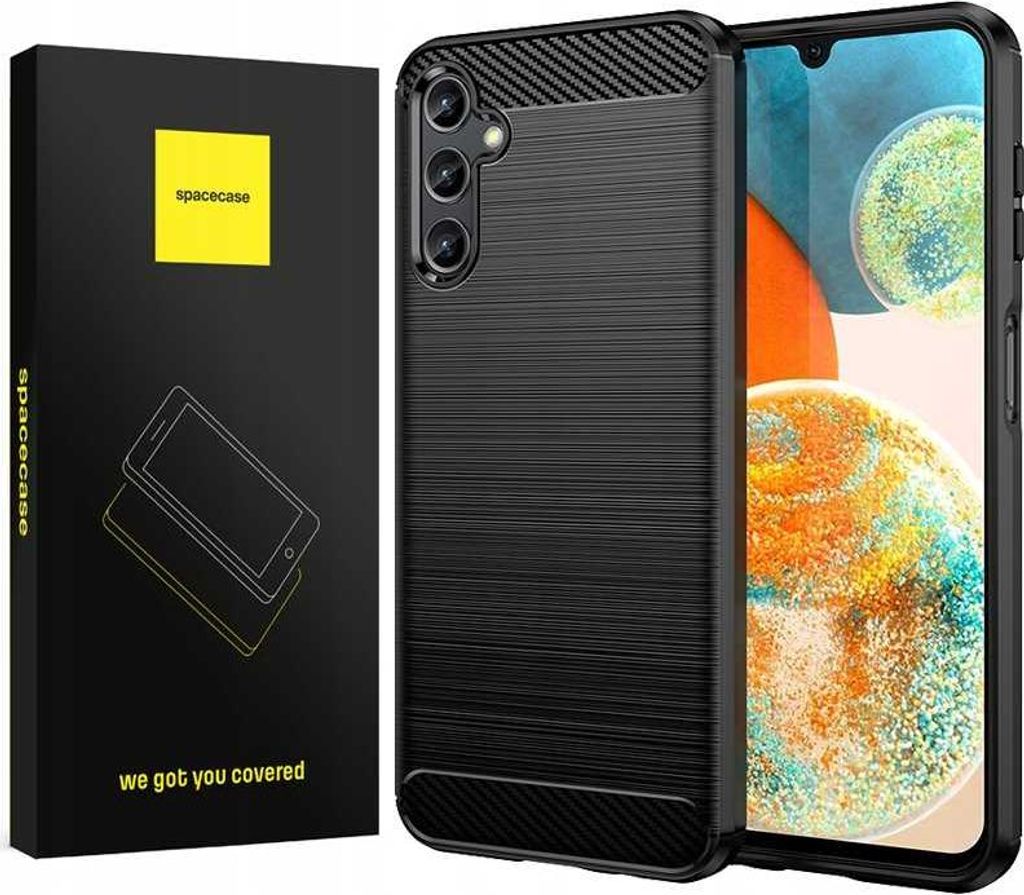 Spacecase Carbon Galaxy A24 4G schwarz