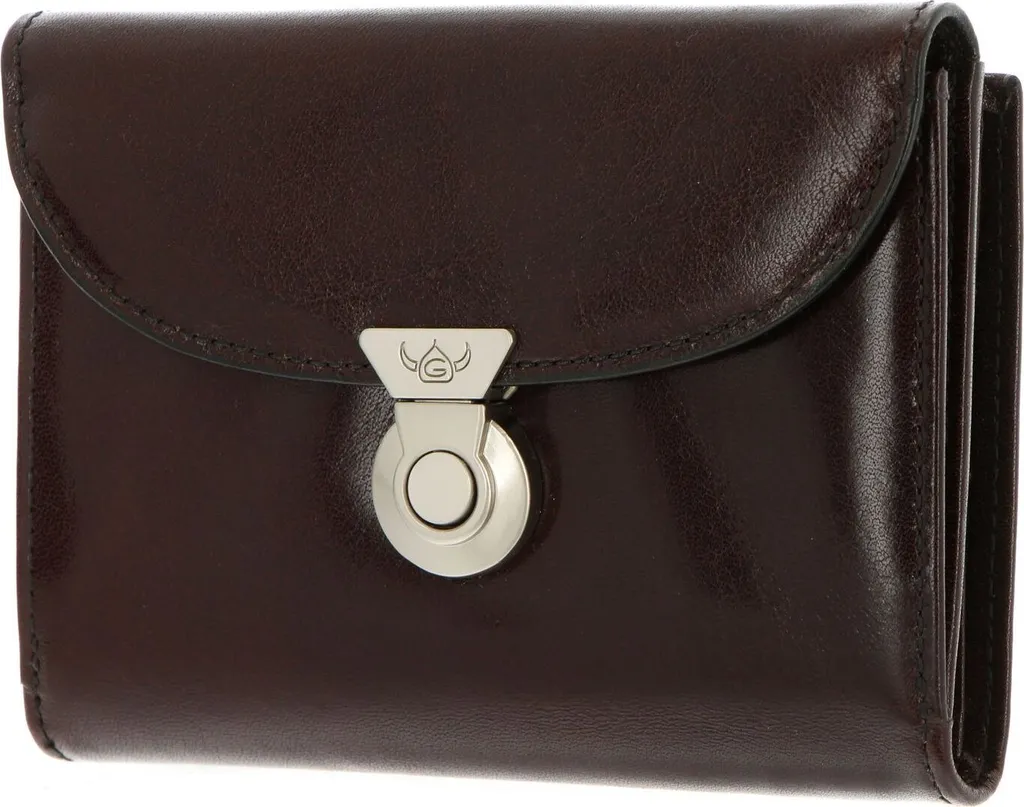 Petit portefeuille cuir Bordeaux avec protection RFID et porte-monnaie