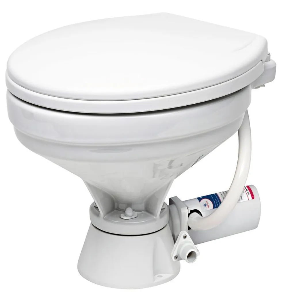 WC électrique marine grande cuvette pour aménagement de bateau