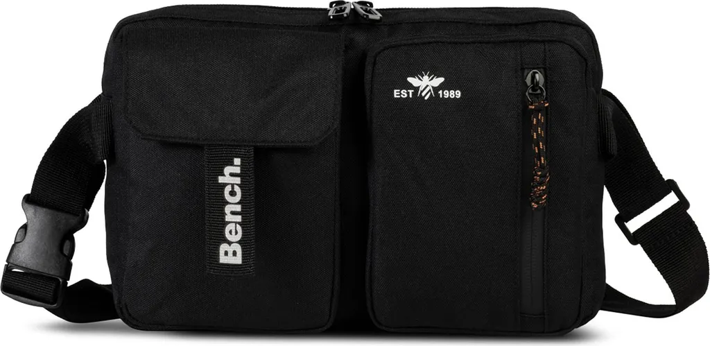 Bench Utility Crossbody Bag Black - Borsa Sportiva e Tempo Libero