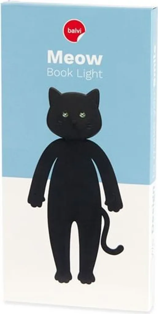 Liseuse pour chat et marque-page nocturne - Cadeau original pour femme