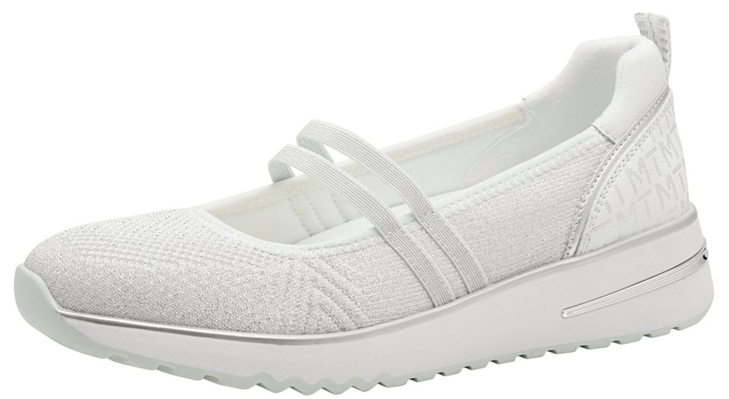 Marco Tozzi Damenschuhe Ballerinas Weiß Freizeit, Schuhgröße:36 EU
