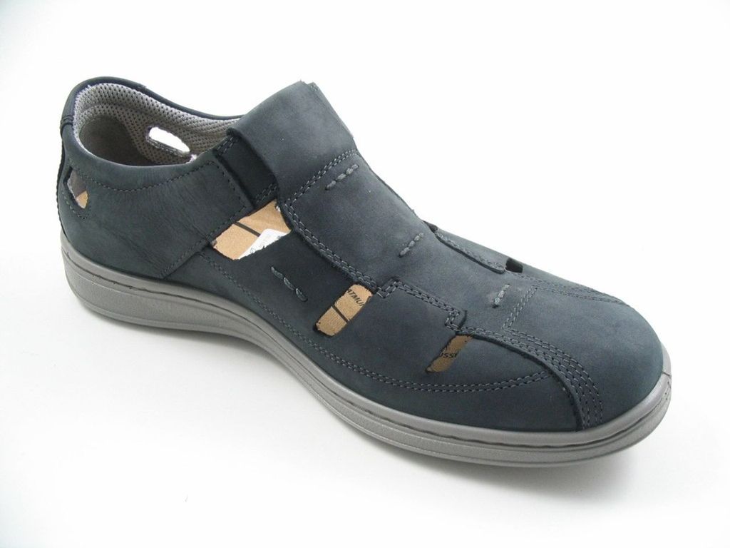 Jomos Herren Slipper blau Gr. 44