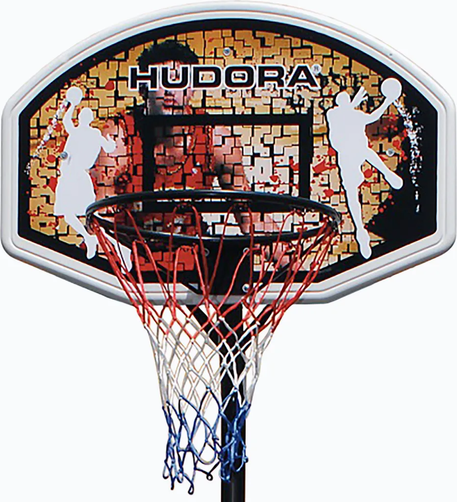 Pied de basket Chicago Hudora 71663 ajustable et résistant aux chocs