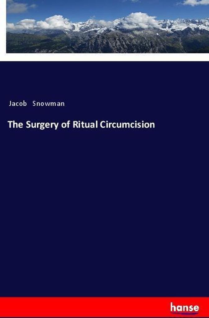 The Surgery of Ritual Circumcision