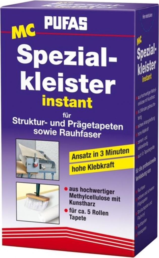 Pufas MC Spezialkleister instant 200g Produktbild 