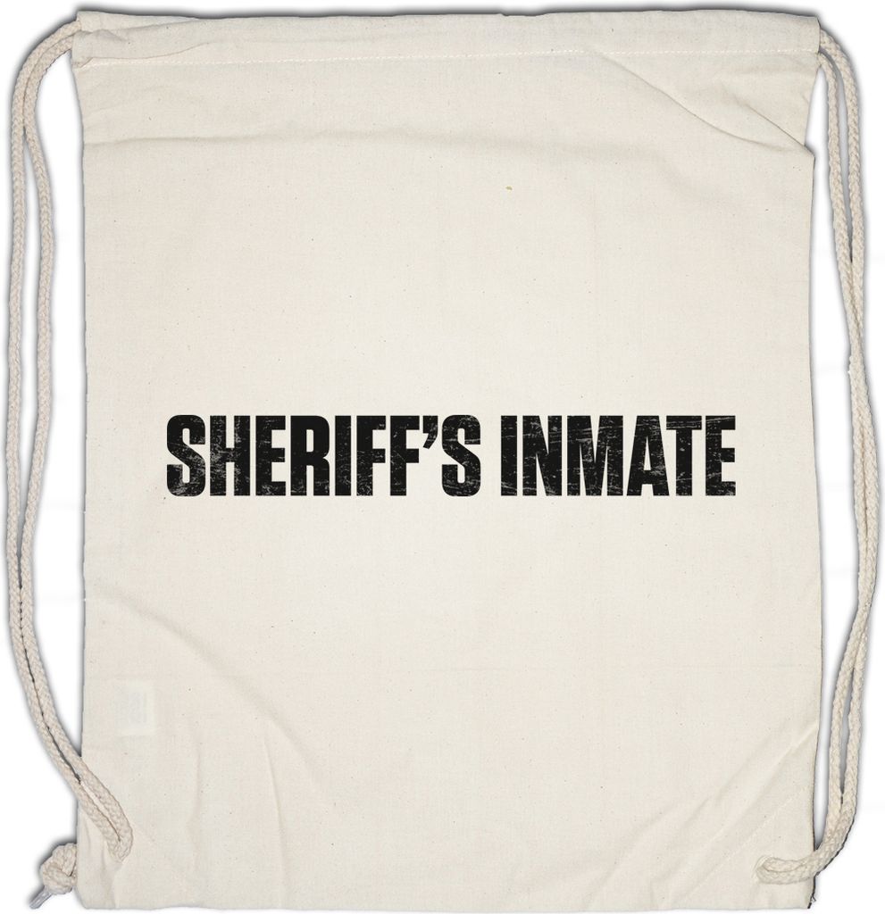 Urban Backwoods Sheriff's Inmate, Turnbeutel, Farbe: Beige