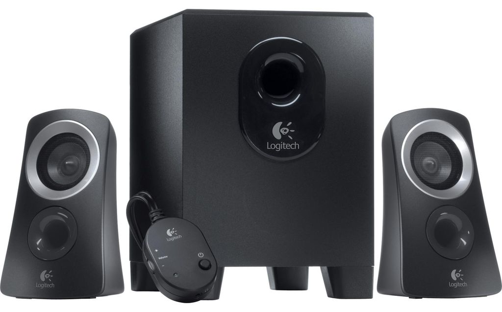 Logitech Z 313 2.1 schwarz Produktbild 