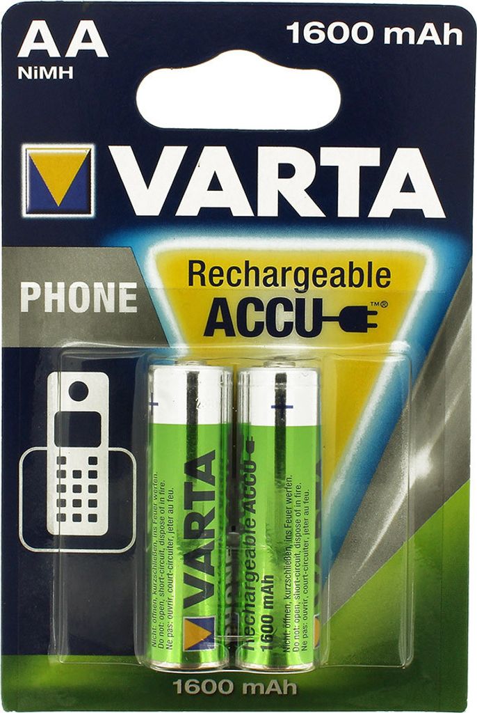 Varta Akku AA Telefonakku T399 Ersatzakku 1600 mAh Batterie 34293