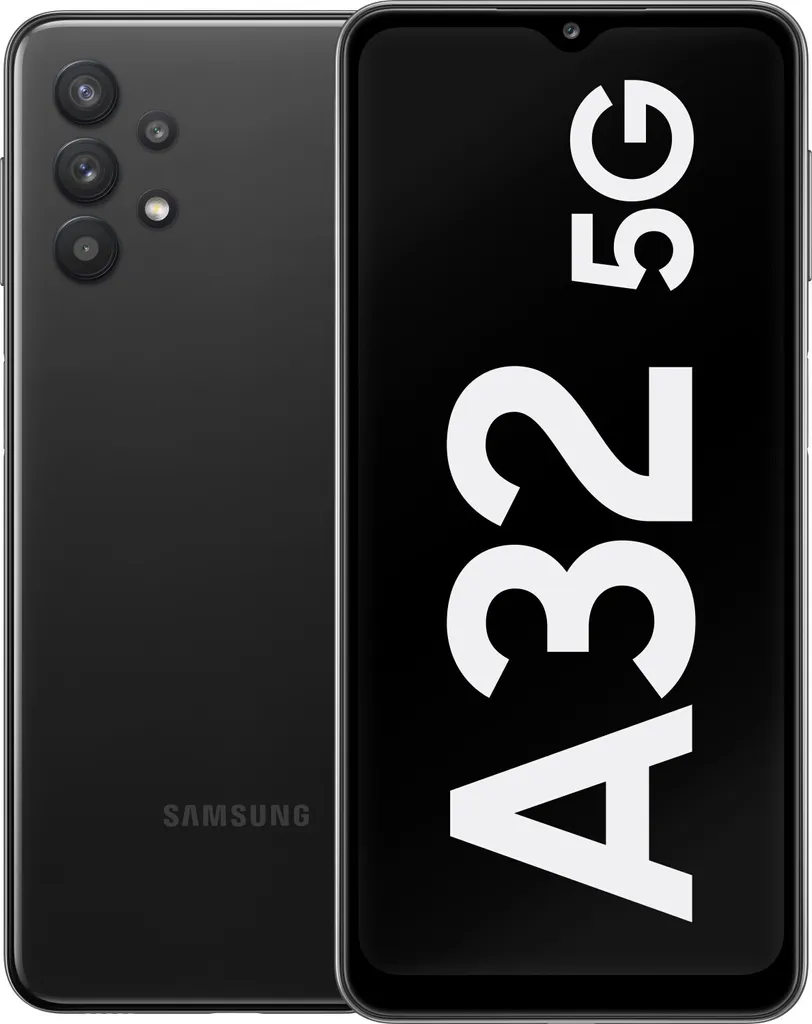 Samsung Galaxy A32 5G black Smartphone 6,5 Zoll 64 GB Quad-Kamera Octa-Core