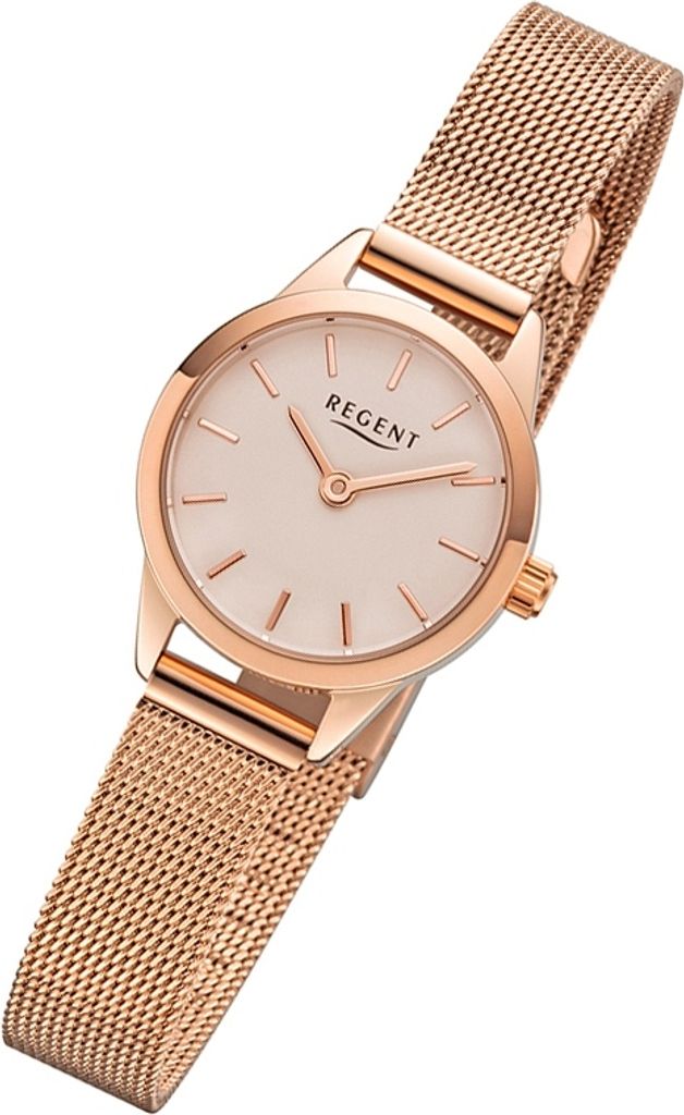 Regent Damen Uhr Metallarmband F-1167 Analog Metall Produktbild 