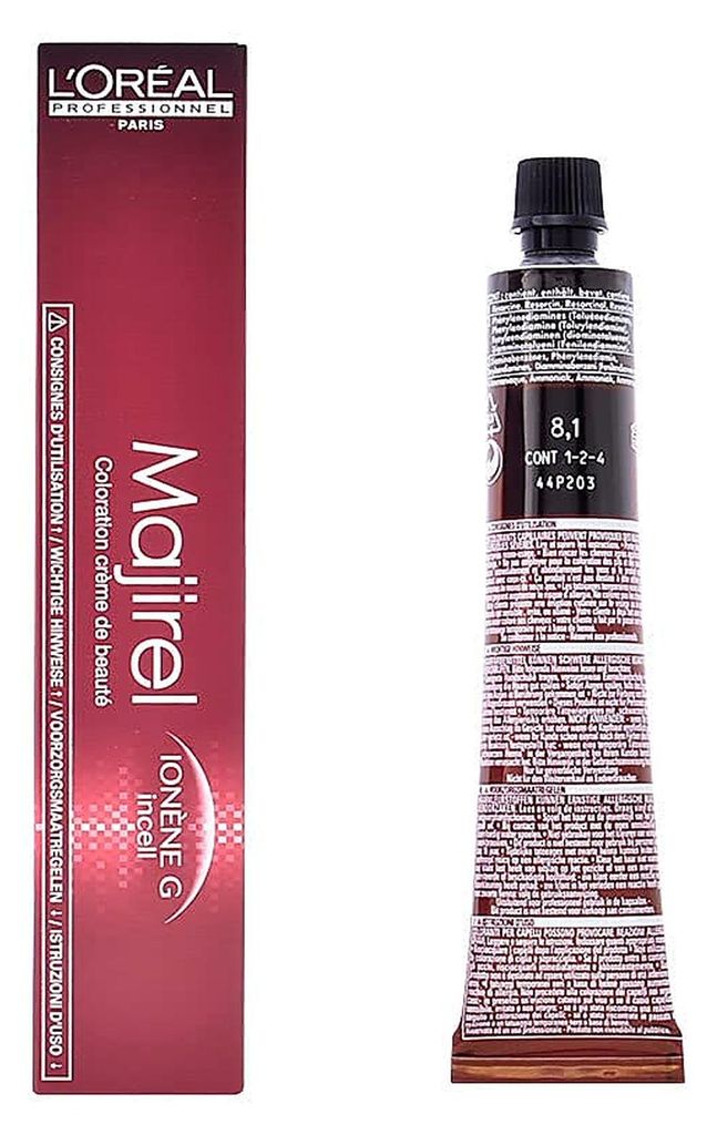 L’Oréal Paris Majirel 8.1, Blond, Light Blonde Ash, Frauen, Produktbild 
