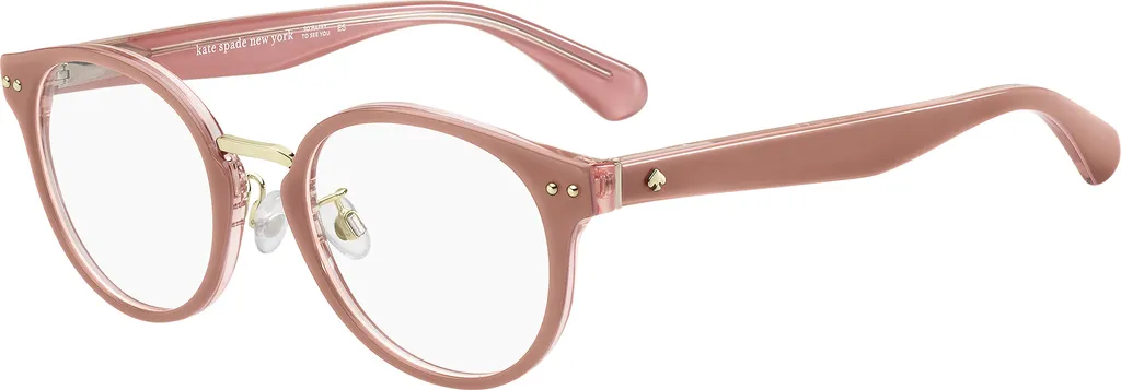 Monture de lunettes Kate Spade rose pour femme style chic et moderne