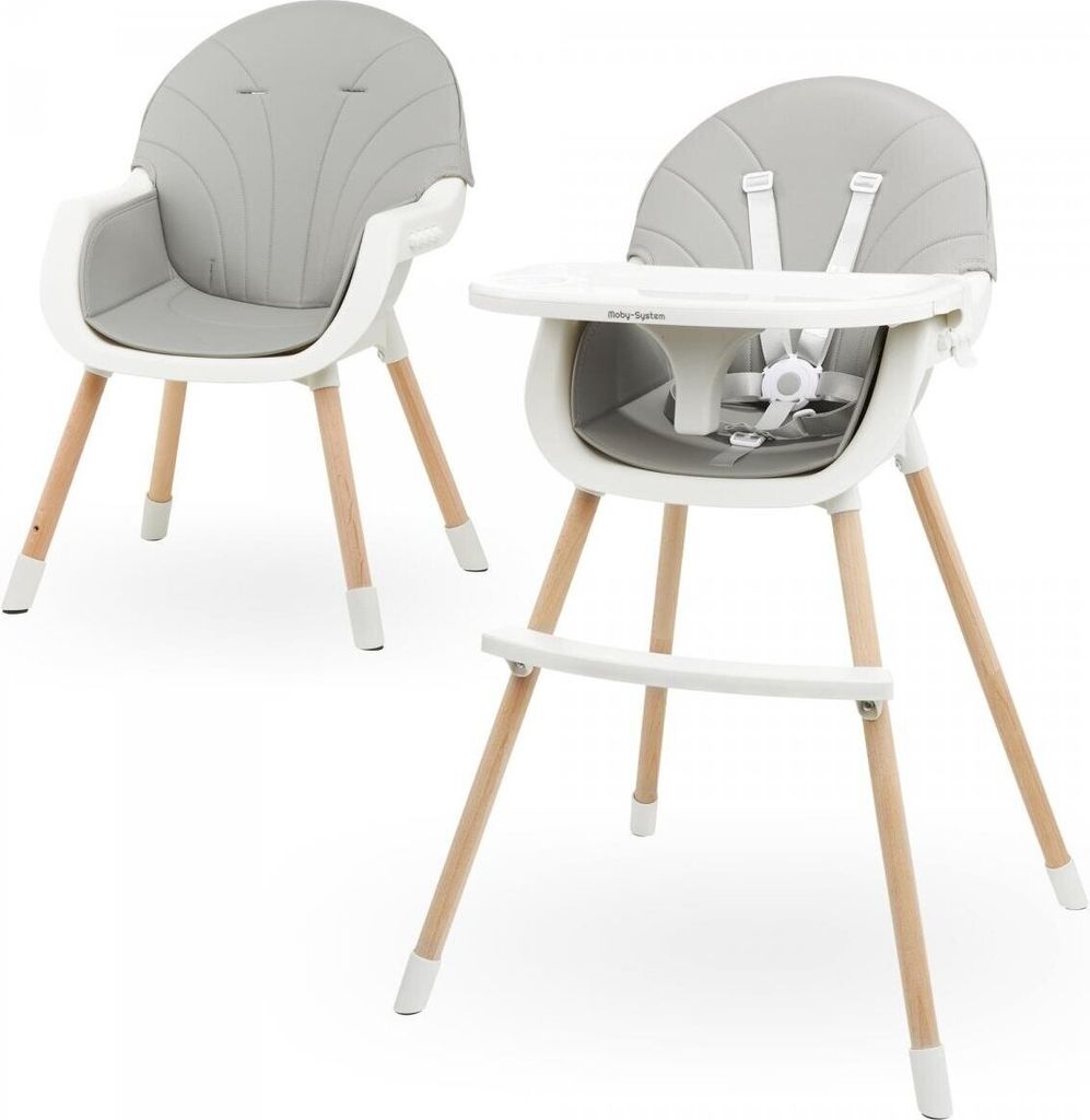 AMELIA Fütterungsstuhl 3-in-1 Hochstuhl mit verstellbarem Produktbild 1