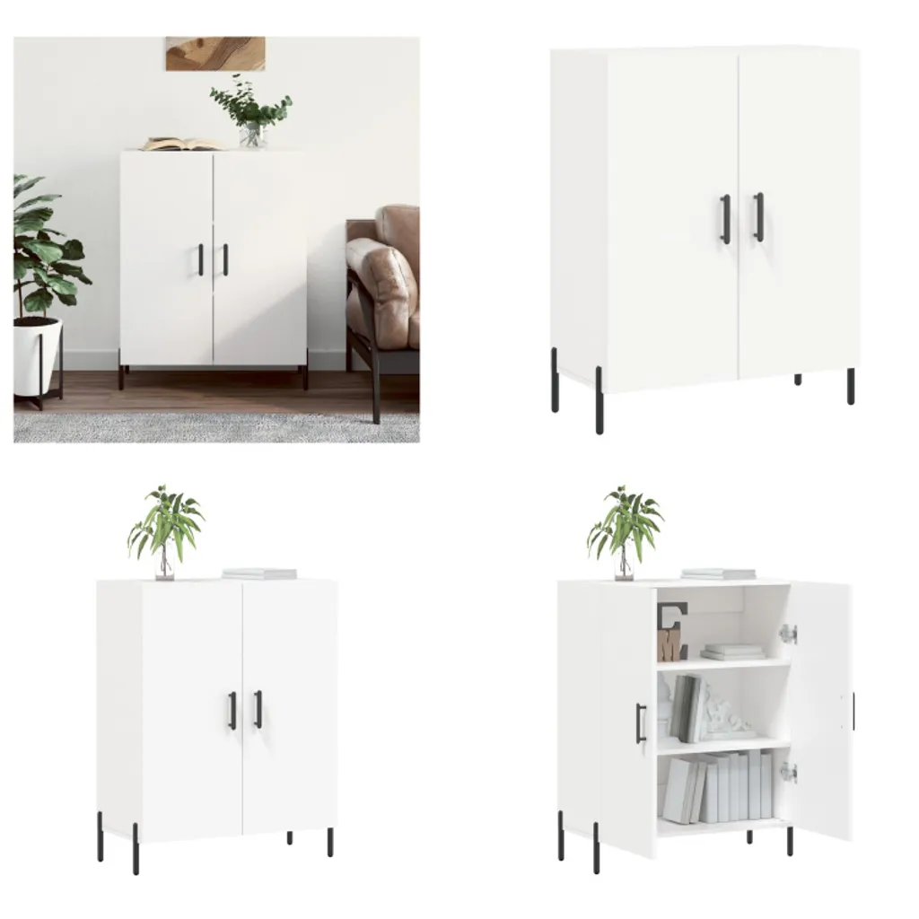 Credenza vidaXL per Famiglia | Mobiletto Bianco Multiuso 69,5cm