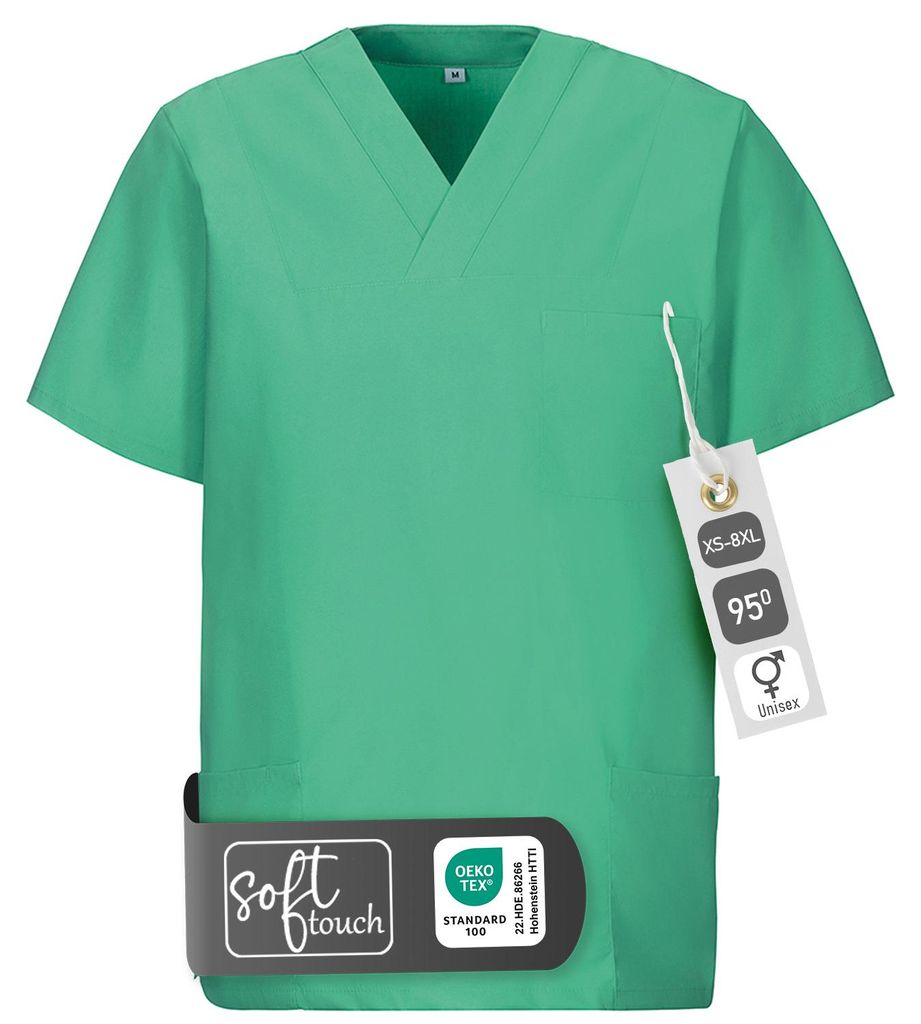 Schlupfkasack, uni, light green, 4XL : 4XL : light green : Produktbild 