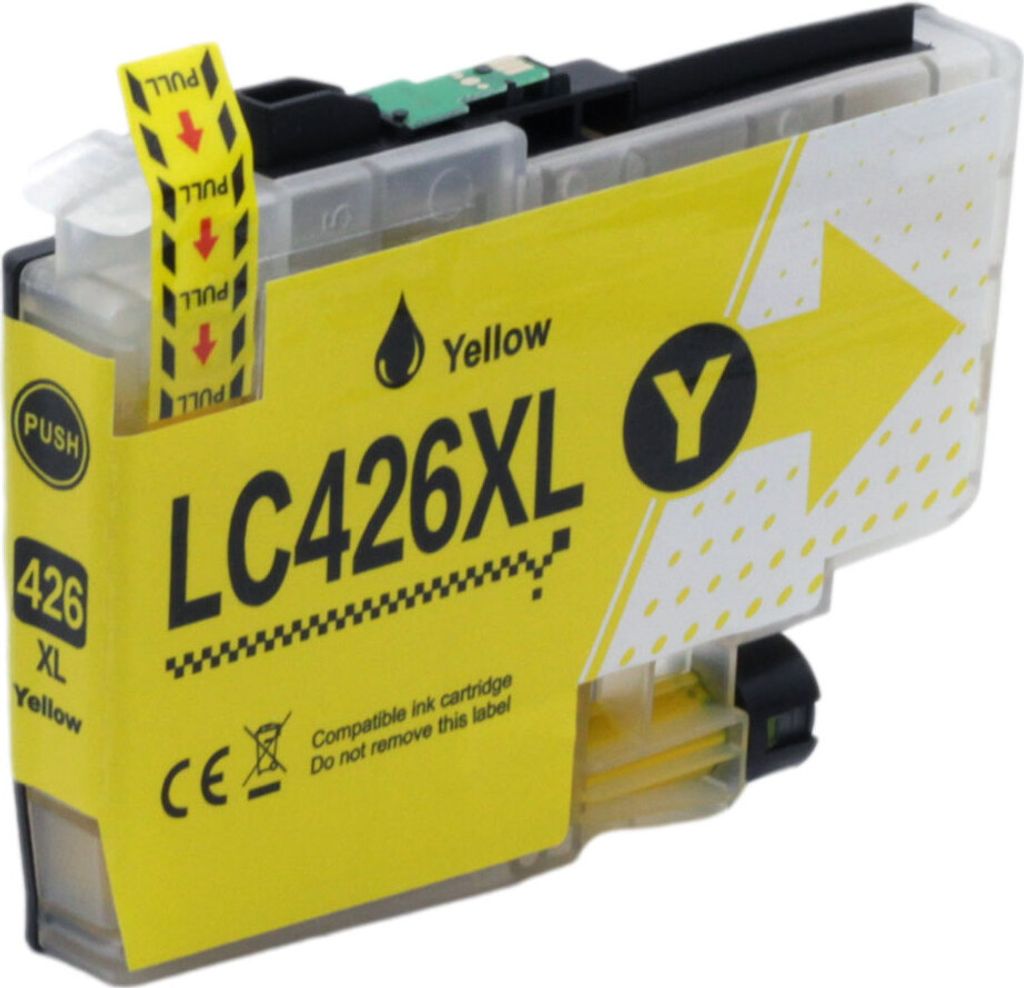 OBV Druckerpatrone für Brother LC426XLY Gelb für Produktbild 