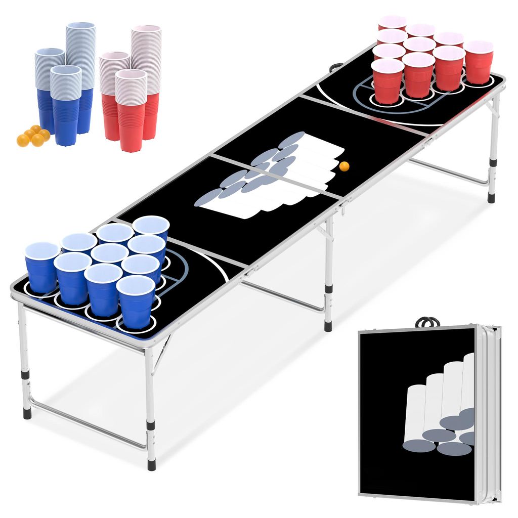 ACXIN, set na hru Beer Pong, skladací, s nastaviteľnou Obrázok produktu 