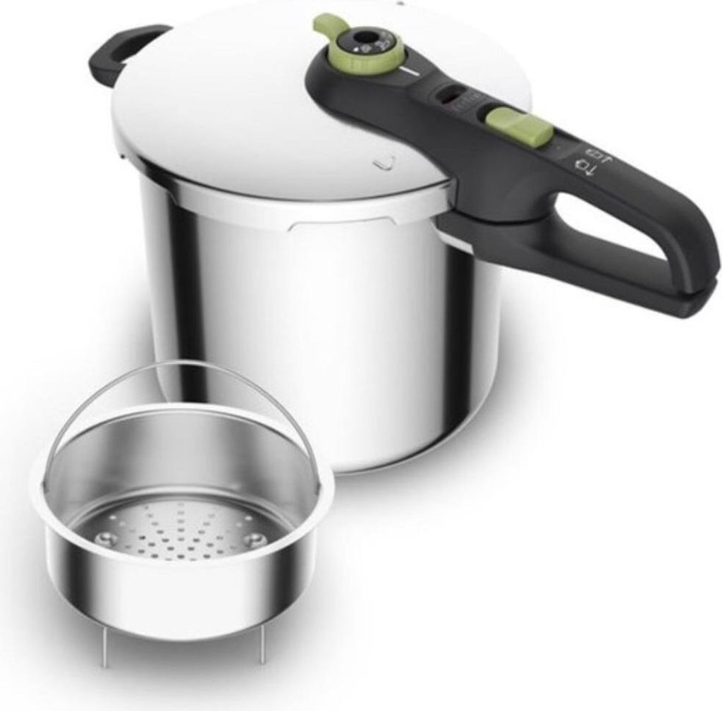Tefal - Schnellkochtopf mit Dampfkorb - 8 Liter - Pressure Produktbild 