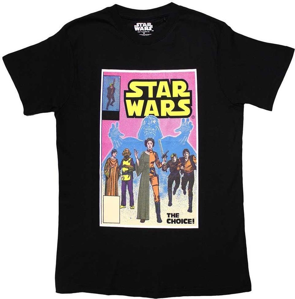 Star Wars - "The Choice" T-Shirt für Herren/Damen Uni RO11536 (L) (Schwarz)