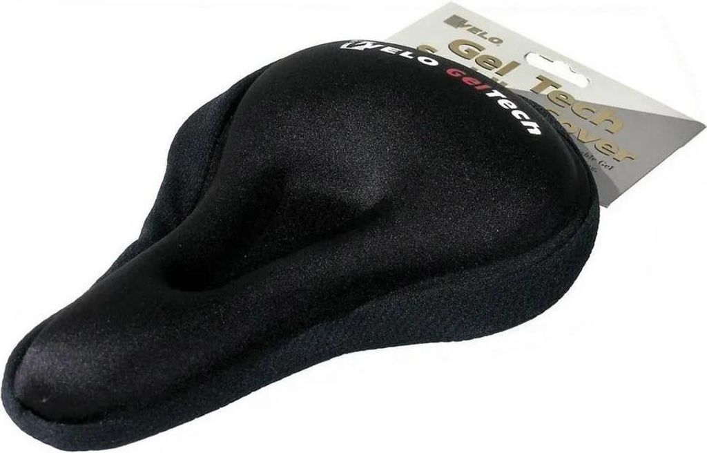 Velo Treking Gel Fahrradsattelbezug Schwarz  Schwarz One Produktbild 