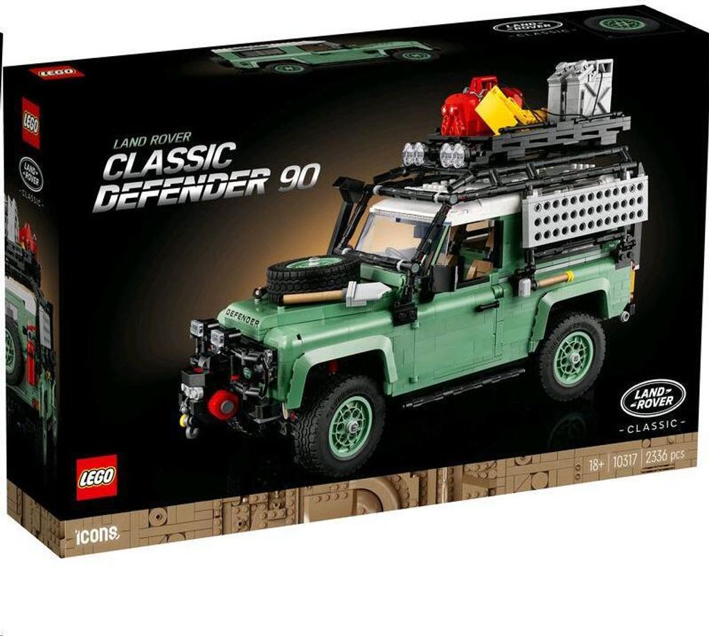 LEGO® Icons Classic Land Rover Defender 90 10317 Zdjęcie produktu 