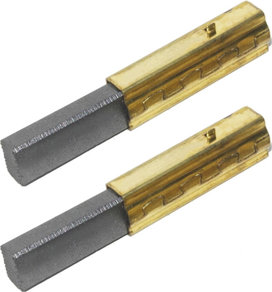 2x Trade-Shop Motorkohlen Kohlebürsten 6,5x11x32mm kompatibel mit Numatic Lamb BL21104, BL2 / BLT2 / BL2RT 220V Staubsauger-Motor