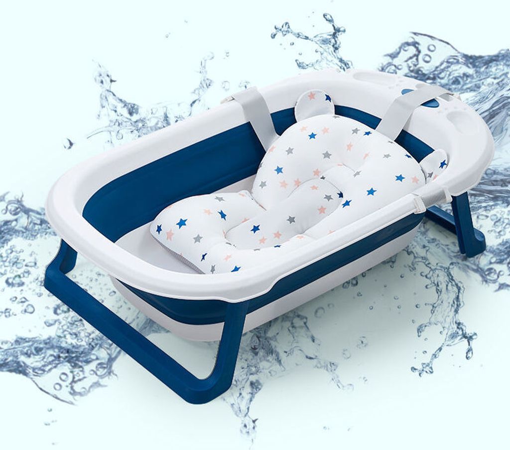 Baby Badewannenkissen - Weicher Badesitz Für Neugeborene 0-12 Monate