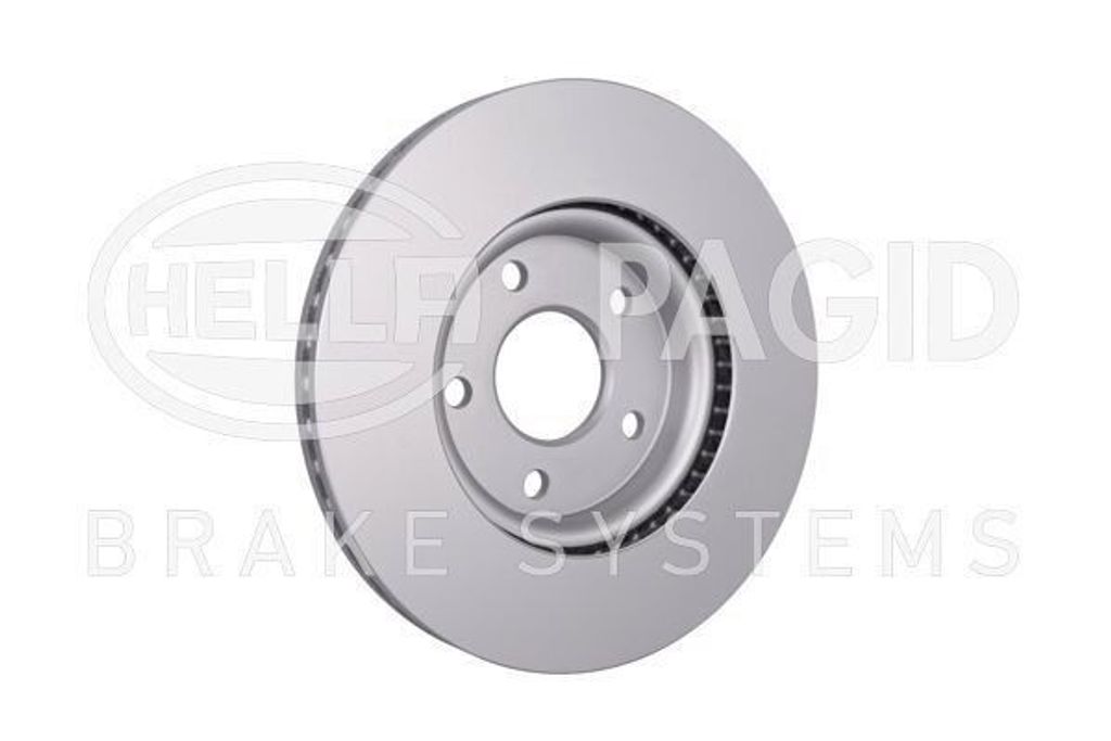 2x HELLA 8DD 355 133-771 Bremsscheibe Vorderachse