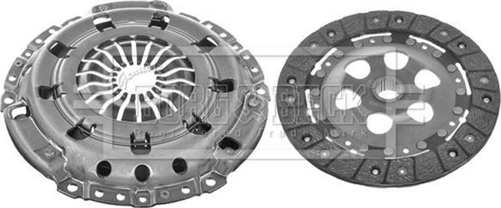 BORG & BECK HK7863 Kupplungssatz OE 1129614 kompatibel mit Focus, Mondeo
