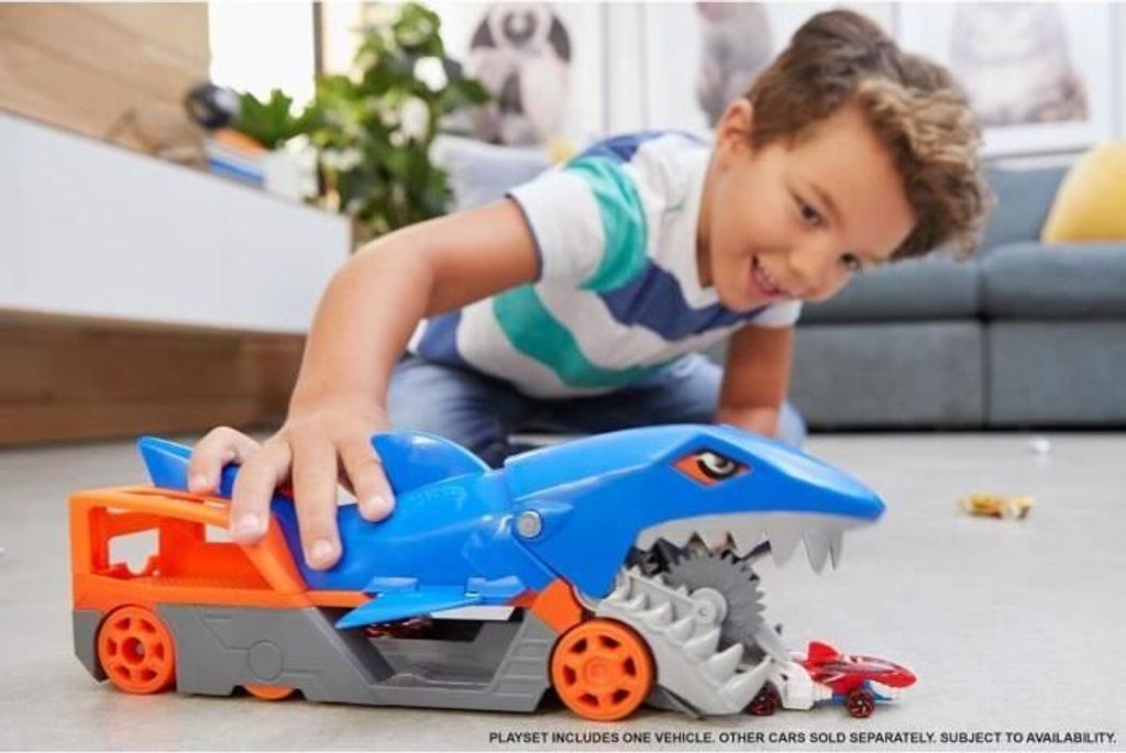 Mattel GVG36 Hot Wheels Hladový žralok Transporter Obrázek produktu 12