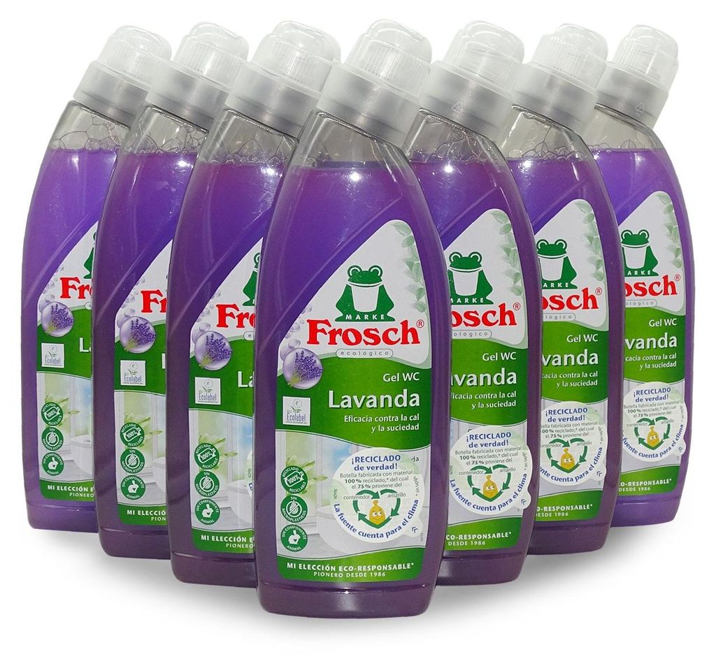 Frosch WC Gel Levendel 10x 750ml Produktbild 
