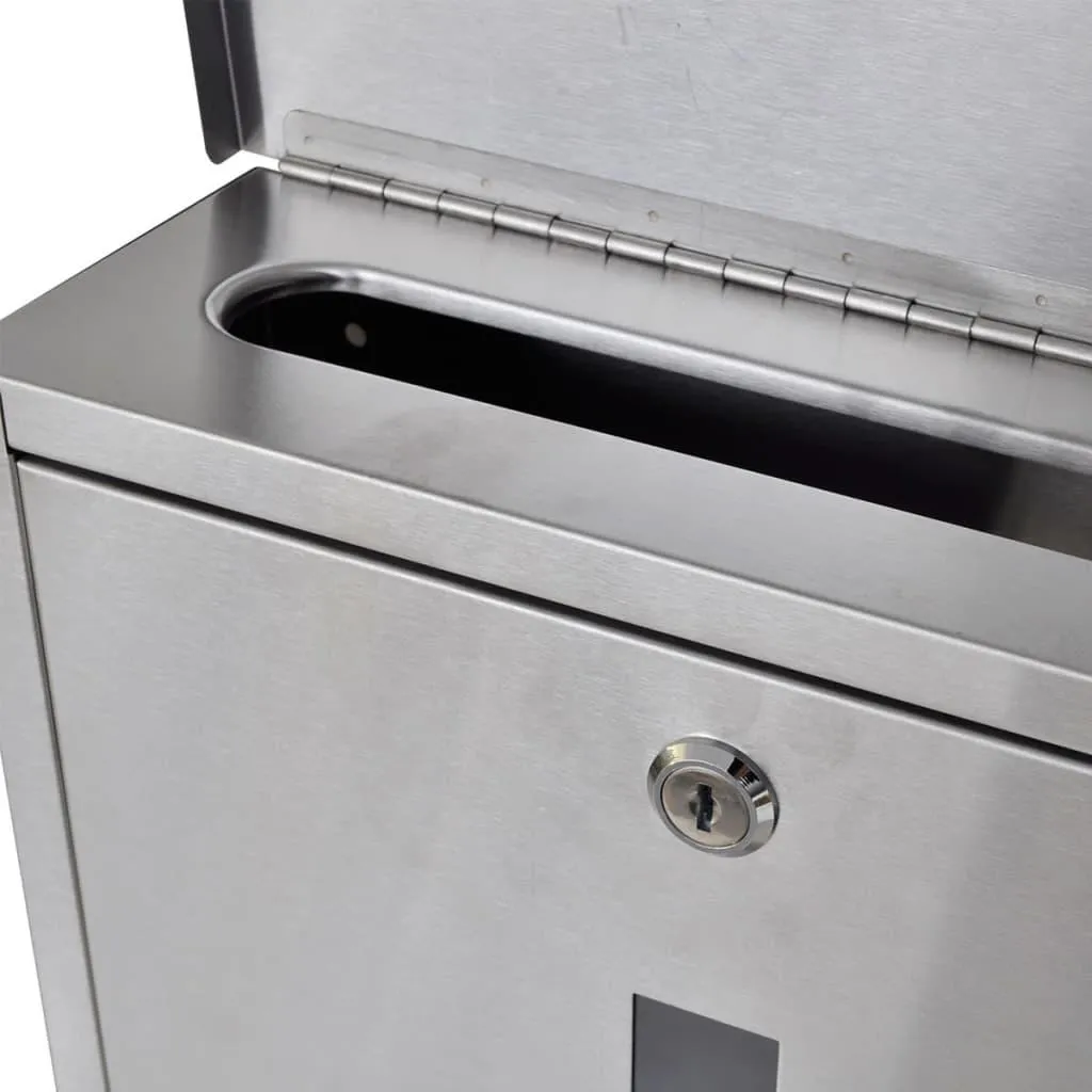 Boîte aux lettres inox anti-pluie et sécurisée pour stopper la rouille