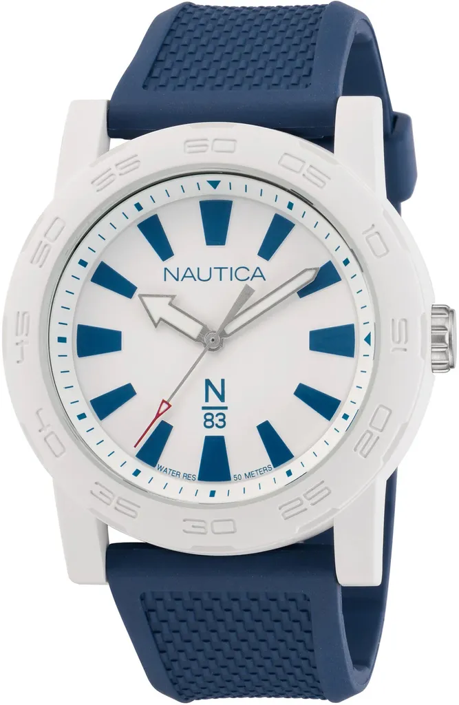 Nautica N83 NAPATF201 | Orologio Analogico Bianco Minimal | Uomo